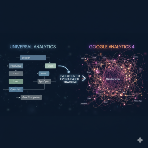 Google Analytics 4-ის გადასვლა მოვლენებზე (Events) დაფუძნებულ მოდელზე.