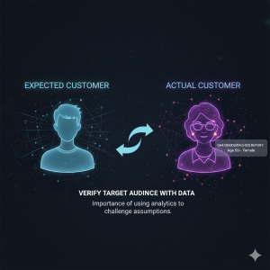 დემოგრაფიული რეპორტი Google Analytics-ში სამიზნე აუდიტორიის გასაგებად.